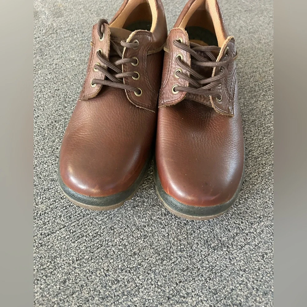Hush Puppies‎ Outclass Leather Oxford in Cognac Leather size 9